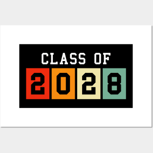 Class Of 2028 Graduation Seniors 2028 School Future Graduate Posters and Art